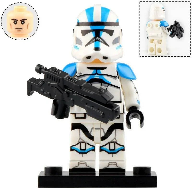 501st Legion Clone Trooper Star Wars Lego Minifigures Custom Toys