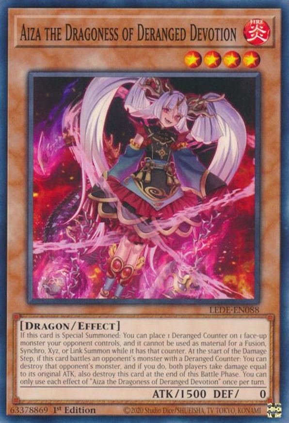 Aiza the Dragoness of Deranged Devotion | LEDE-EN088