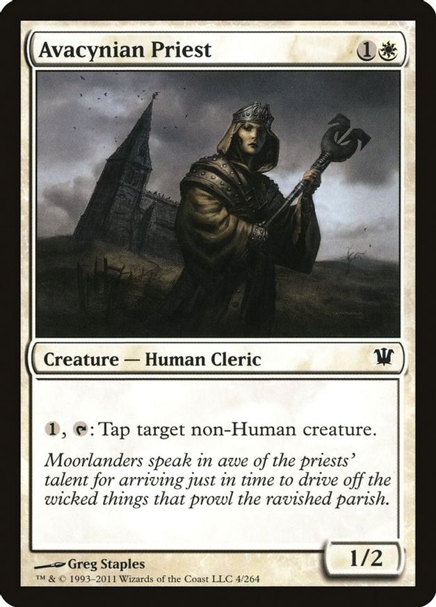 Avacynian Priest | 4 | Innistrad