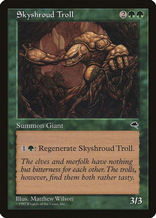 Skyshroud Troll | 257 | Tempest