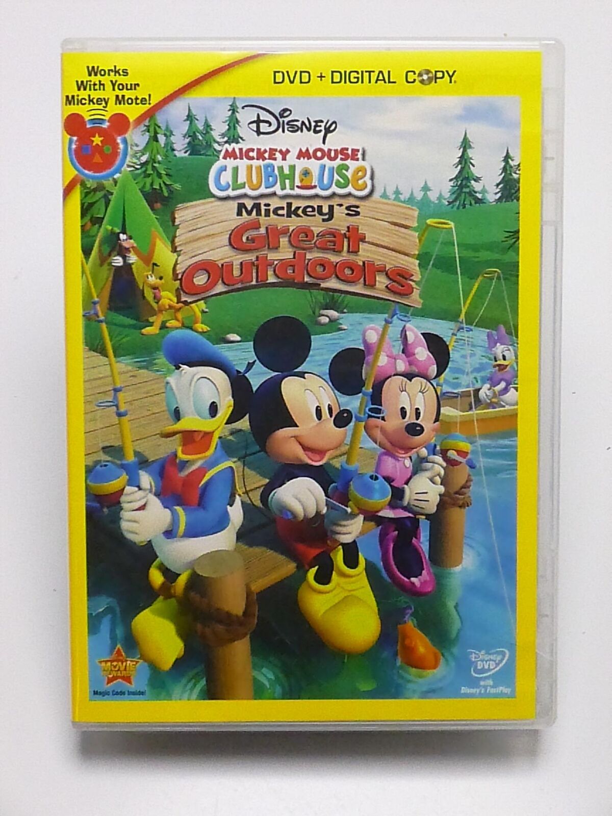 Mickey Mouse Clubhouse - Mickeys Great Outdoors (DVD, Disney, 5 ep) - K6