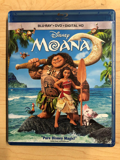 Moana (Blu-ray and DVD, Disney, 2016) - K8