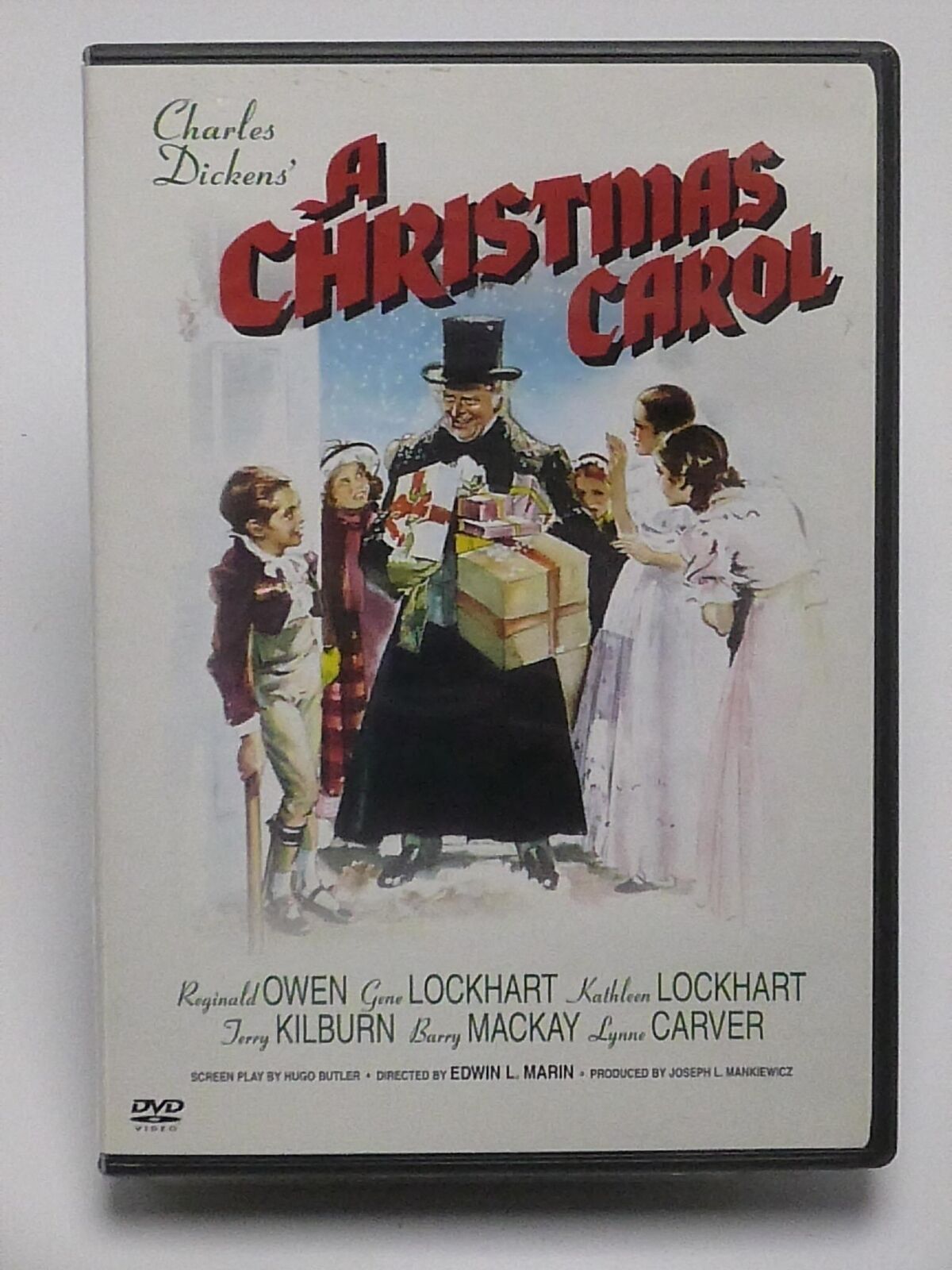 A Christmas Carol (DVD, 1938) - K9