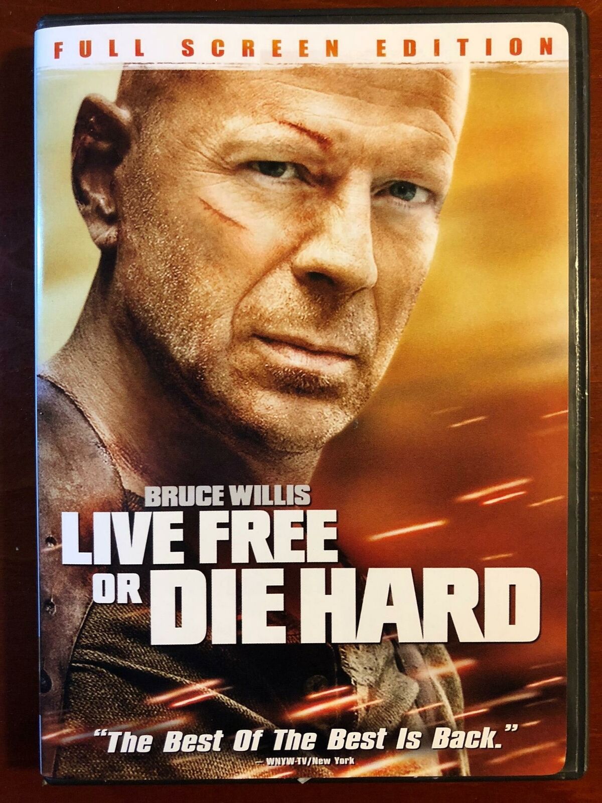 Live Free or Die Hard (DVD, 2007, Full Frame) - K9