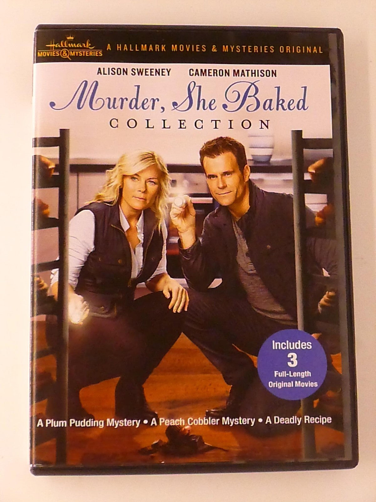 Murder, She Baked Collection - Plum Pudding, Peac.. (DVD, Hallmark, 3-film) - K9