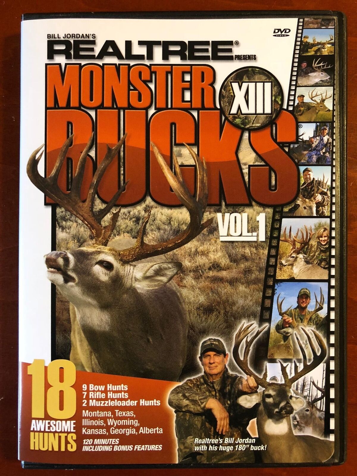 Bill Jordans Realtree Monster Bucks XIII Volume 1 (DVD, 2005) - L02