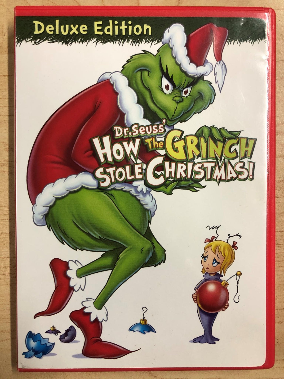 How the Grinch Stole Christmas (DVD, 1966, Deluxe Edition) - L04
