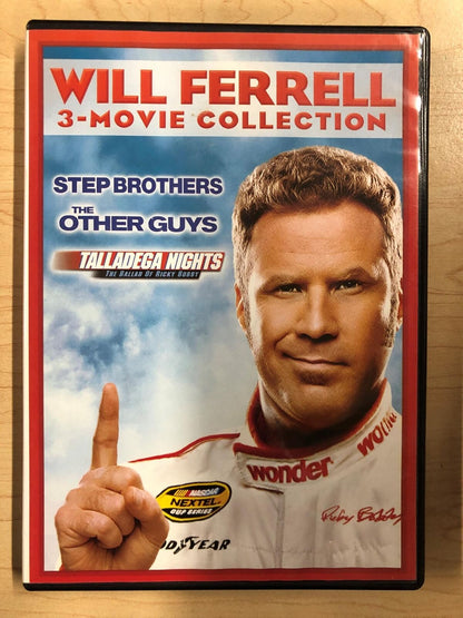 Step Brothers, The Other Guys, Talladega Nights (DVD, 3-film) - L04