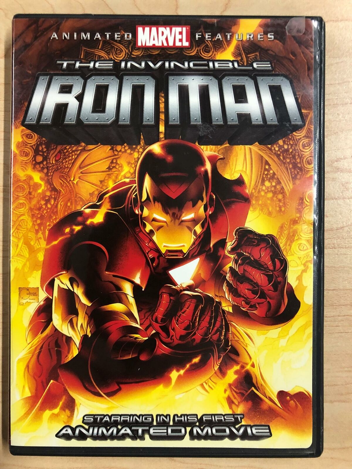 The Invincible Iron Man (DVD, 2007, Animated Marvel) - J0917