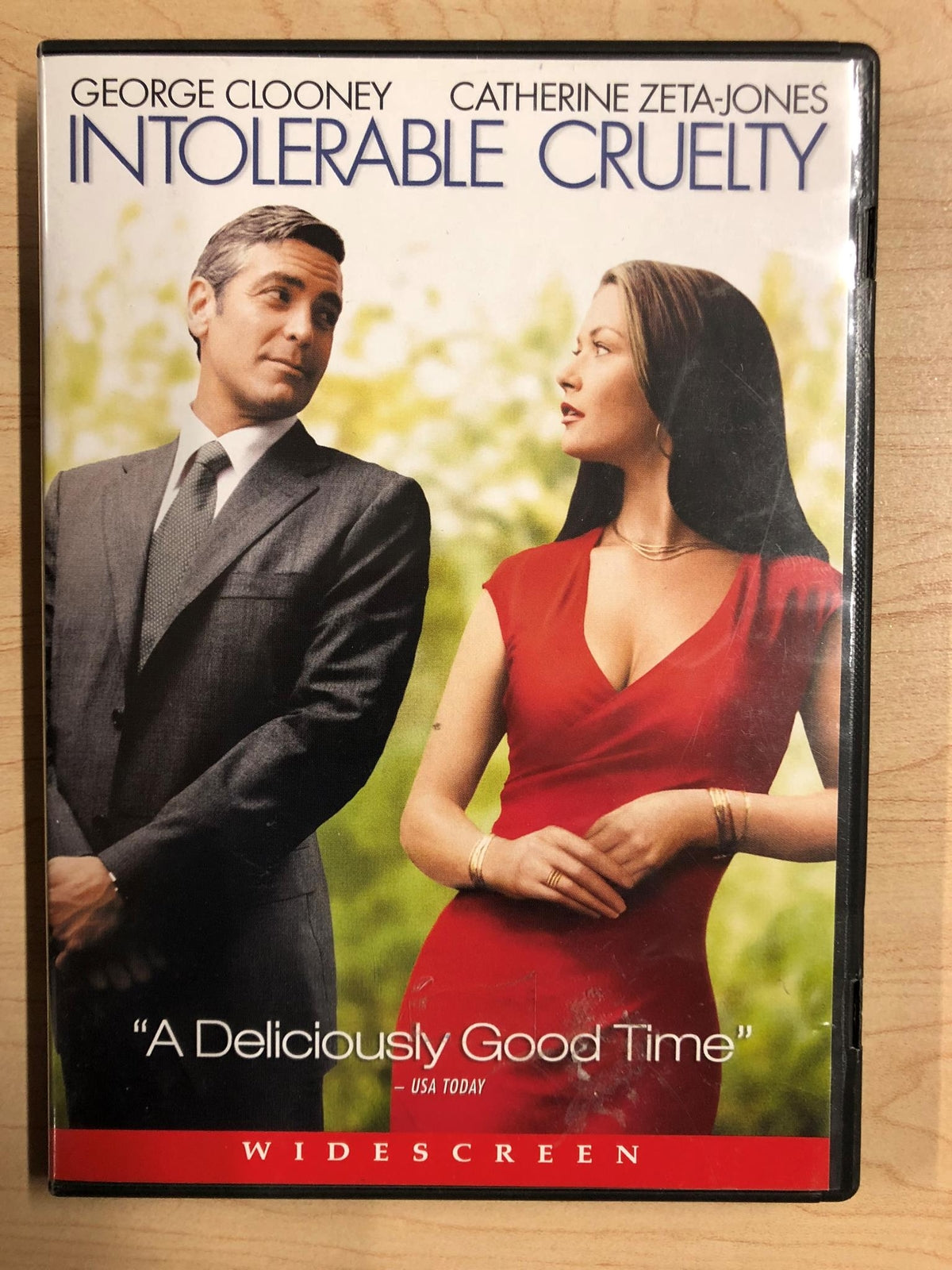 Intolerable Cruelty (DVD, 2003, Widescreen Edition) - J1231