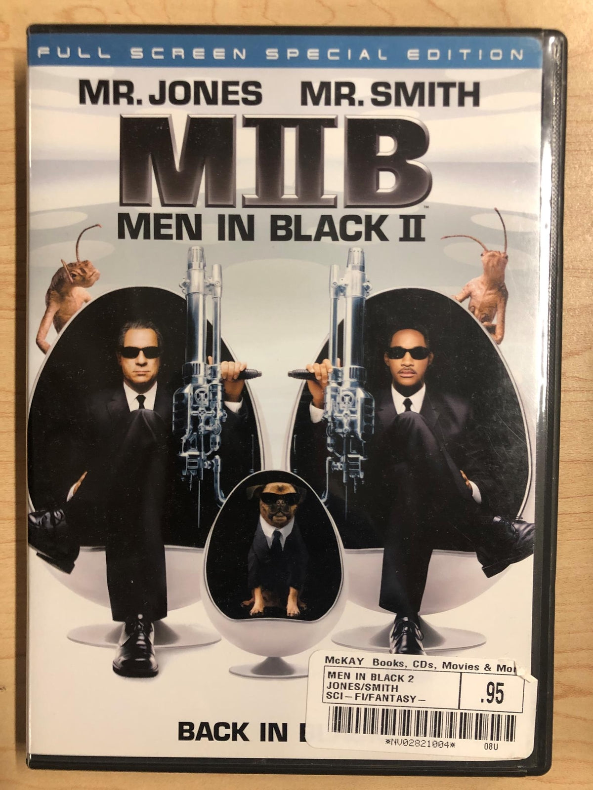 Men in Black 2 (DVD, 2002, Special Edition Full Frame) - L01
