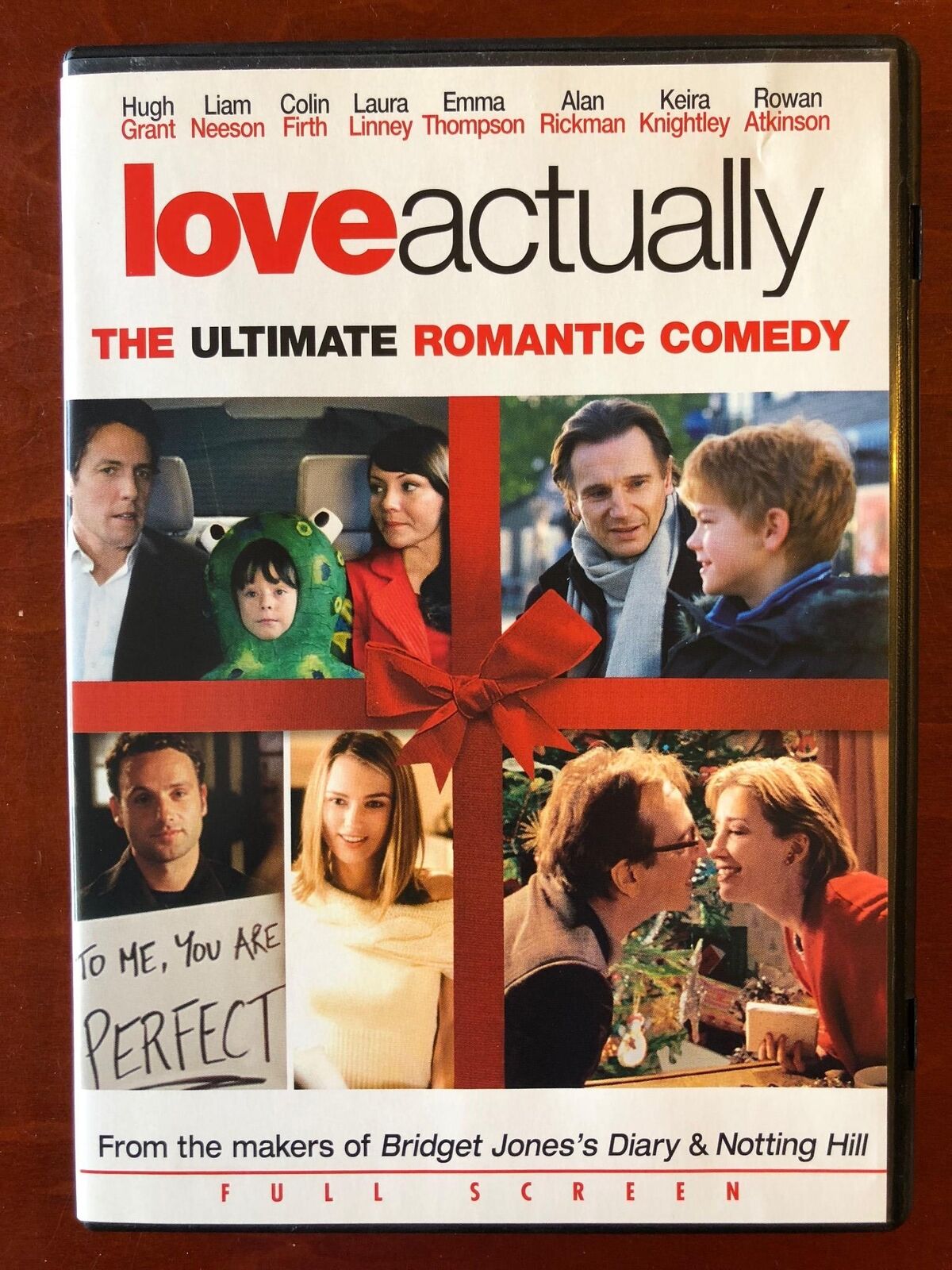 Love Actually (DVD, 2003, Full Frame) - L04