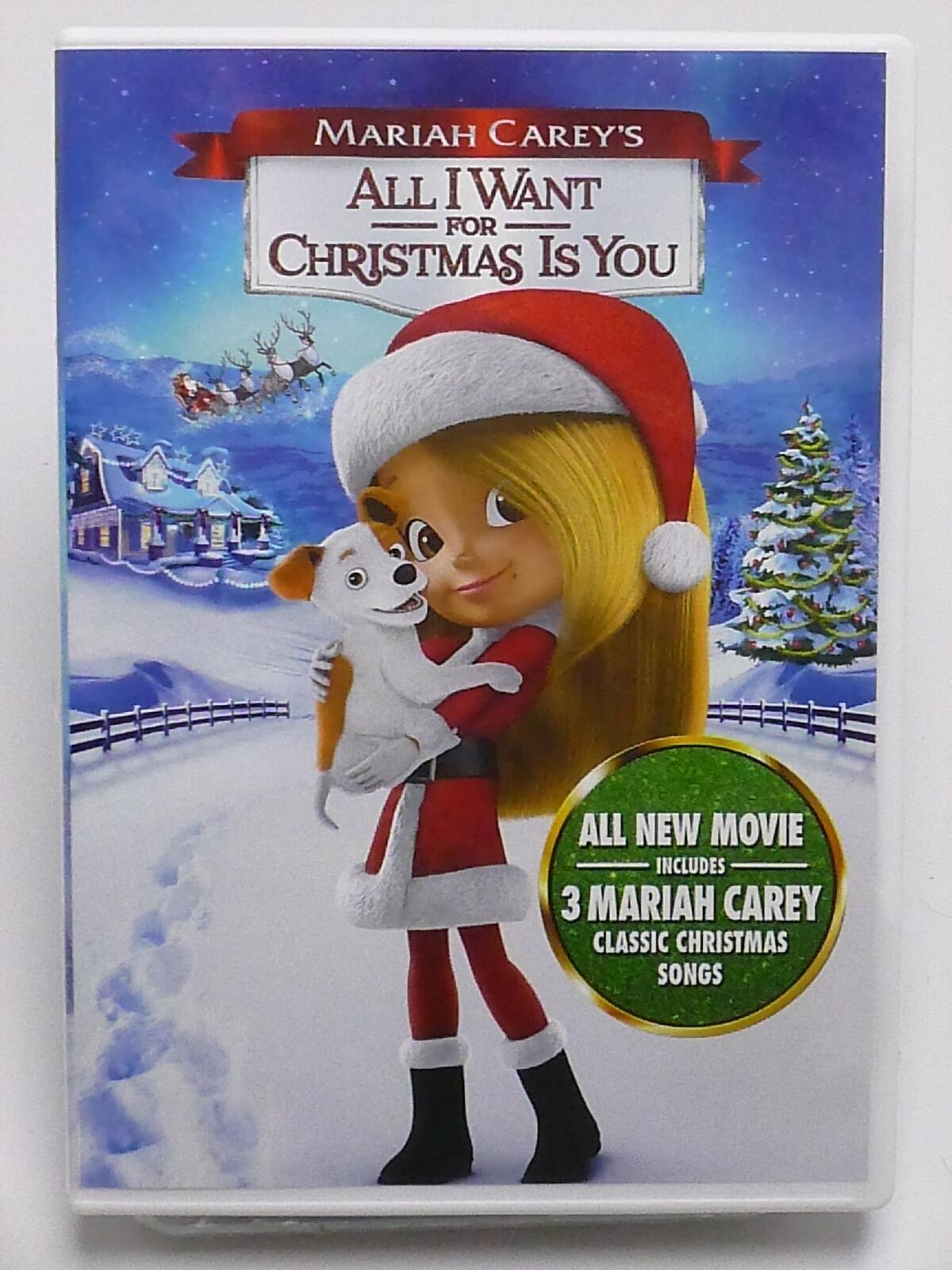 Mariah Careys All I Want For Christmas Is You (DVD, 2017) - J0917