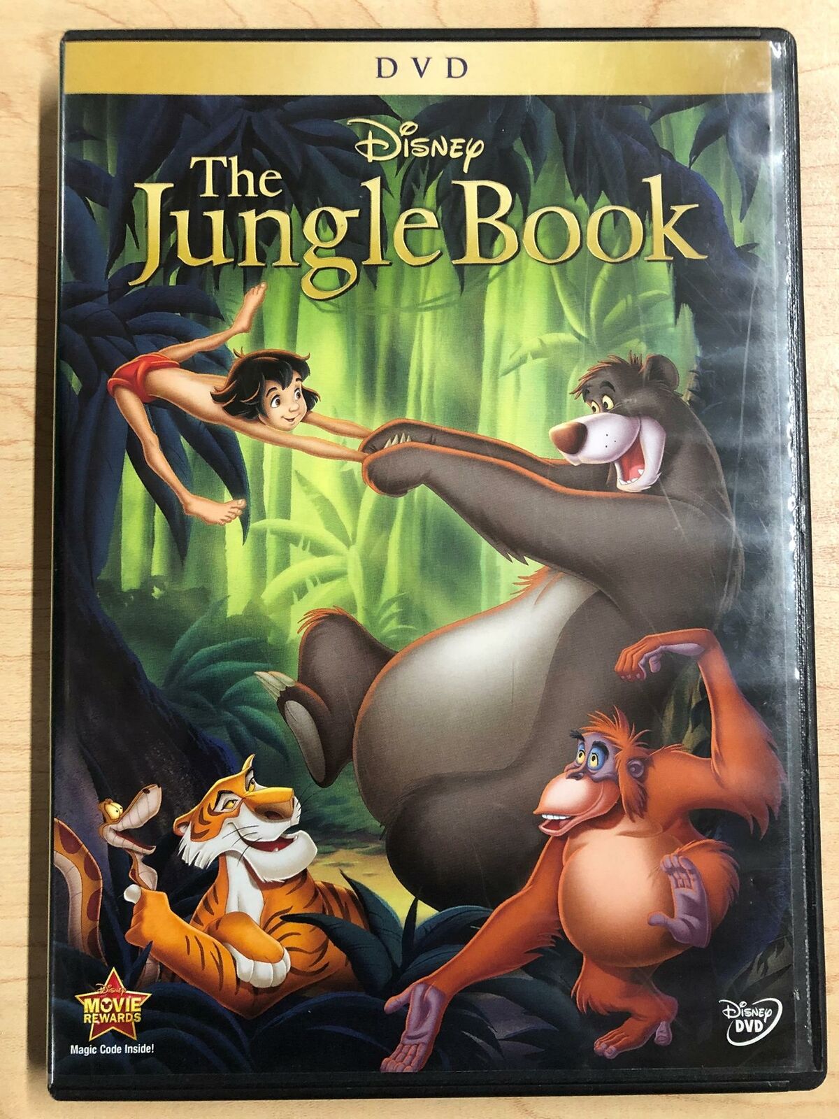 The Jungle Book (DVD, Disney, 1967) - L04
