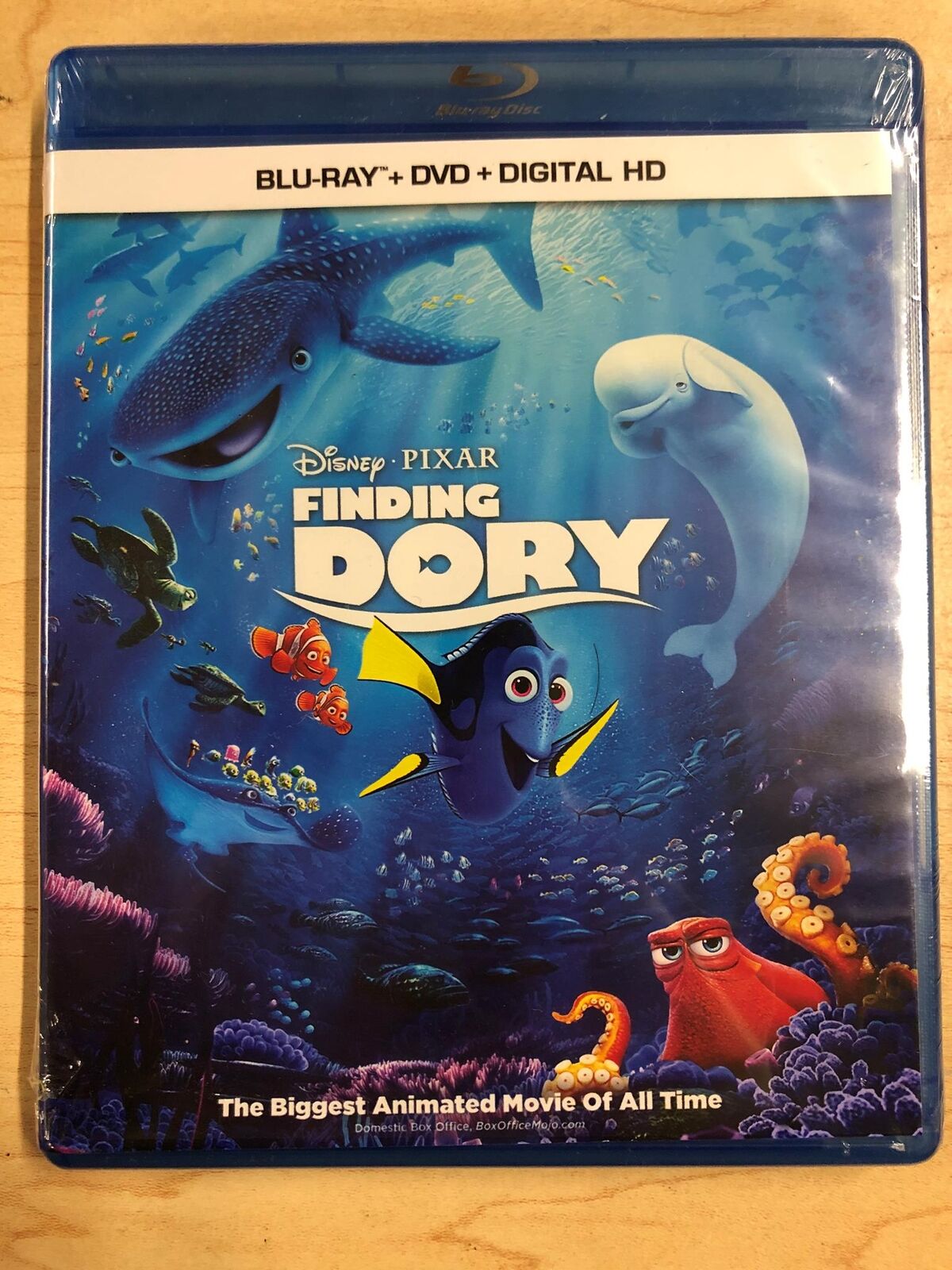 Finding Dory (Blu-ray, DVD, Disney Pixar, 2016) - L04