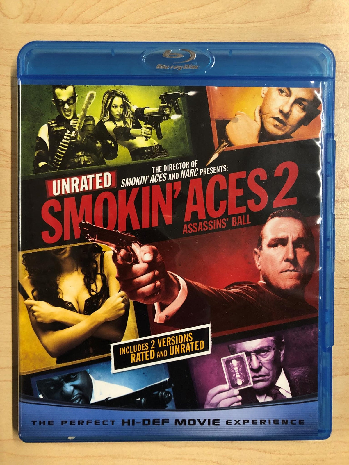 Smokin Aces 2 Assassins Ball (Blu-ray, unrated, 2010) - K9