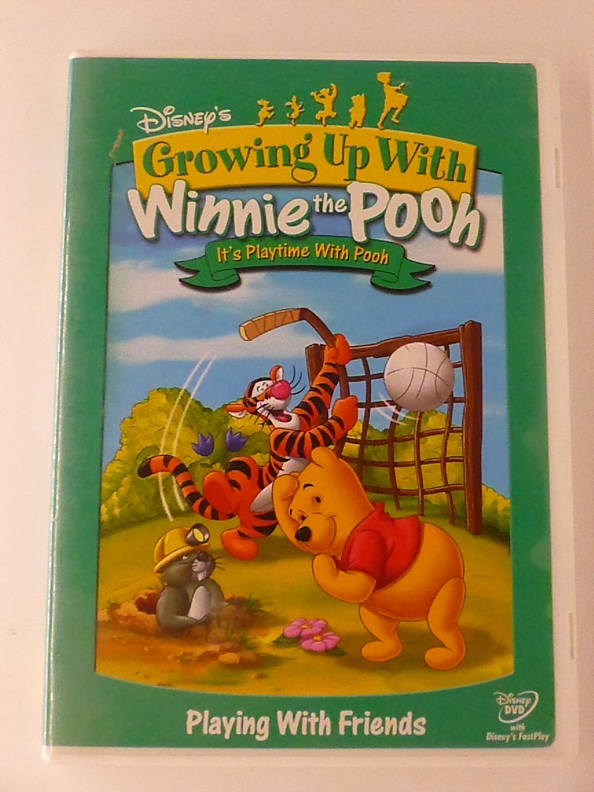 Growing Up With Winnie the Pooh - Its Playtime with Pooh (DVD, Disney) - K8