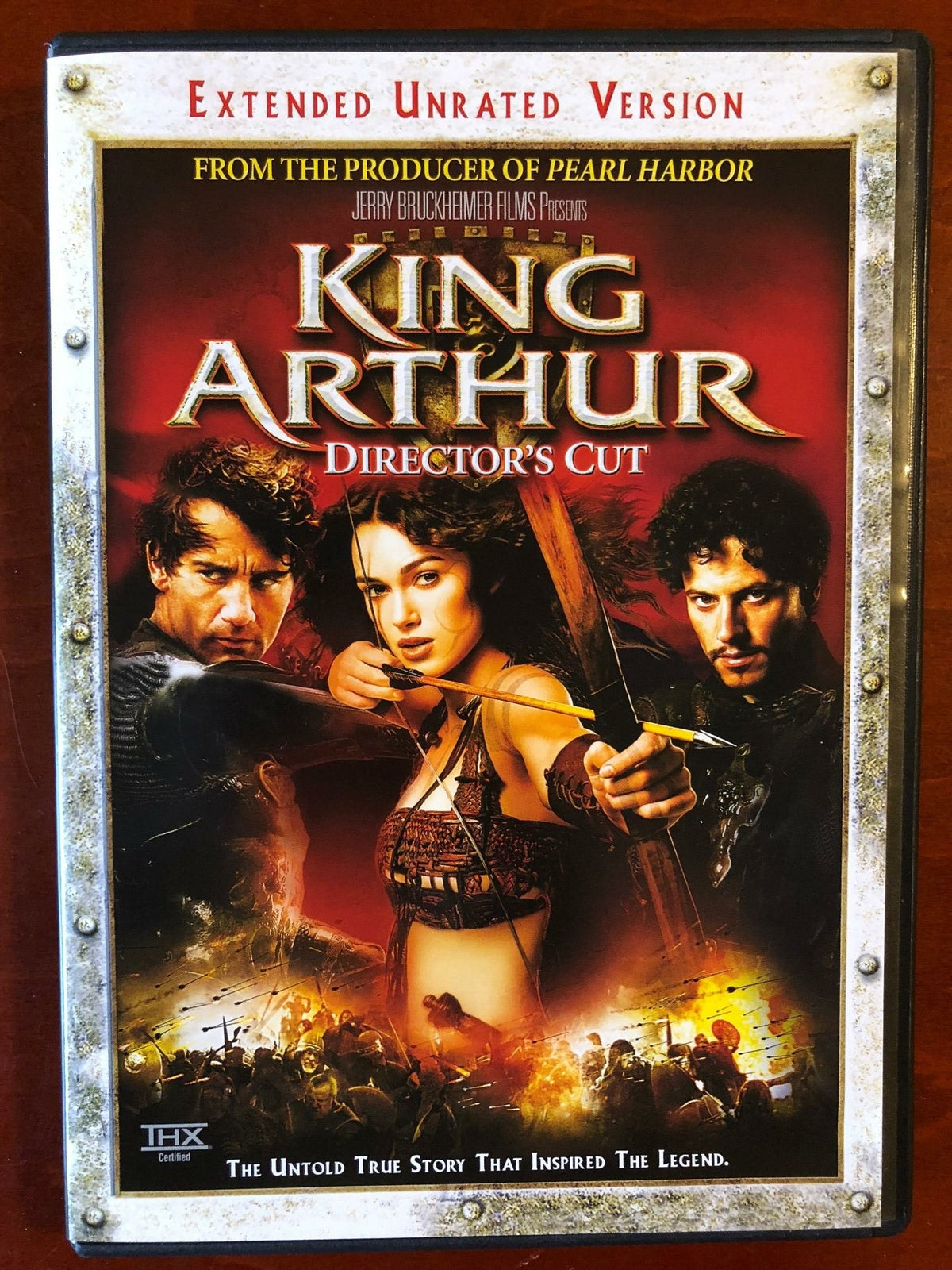 King Arthur (DVD, 2004, Extended Unrated Version) - L04