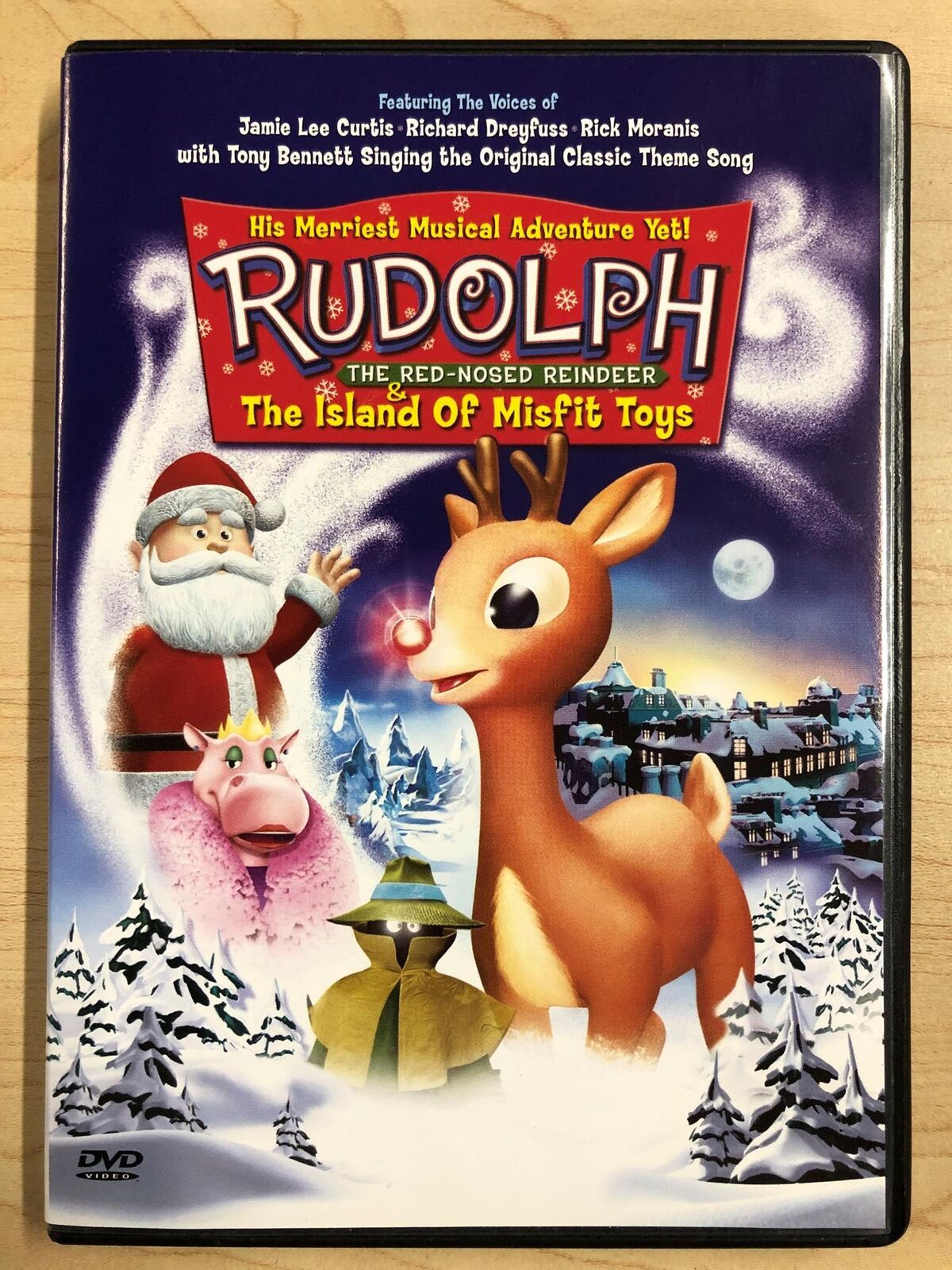 Rudolph the Red-Nosed Reindeer and the Island of Misfit T.. (DVD, 2001) - L04