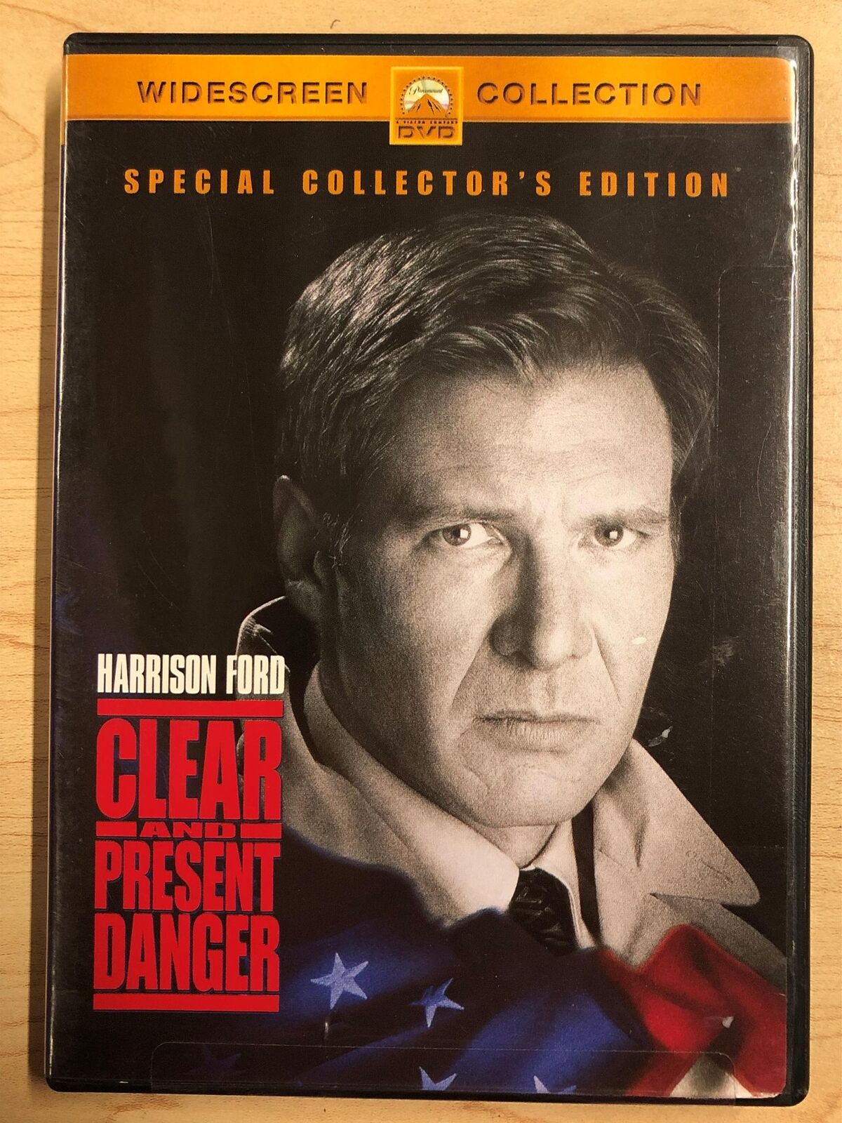 Clear and Present Danger (DVD, Widescreen, Collectors Edition, 1994) - K0303