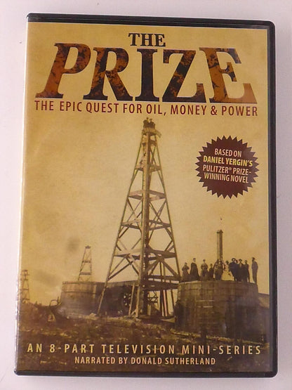 The Prize - The Epic Quest for Oil, Money and Power (DVD, 1992, 8-part) - K7