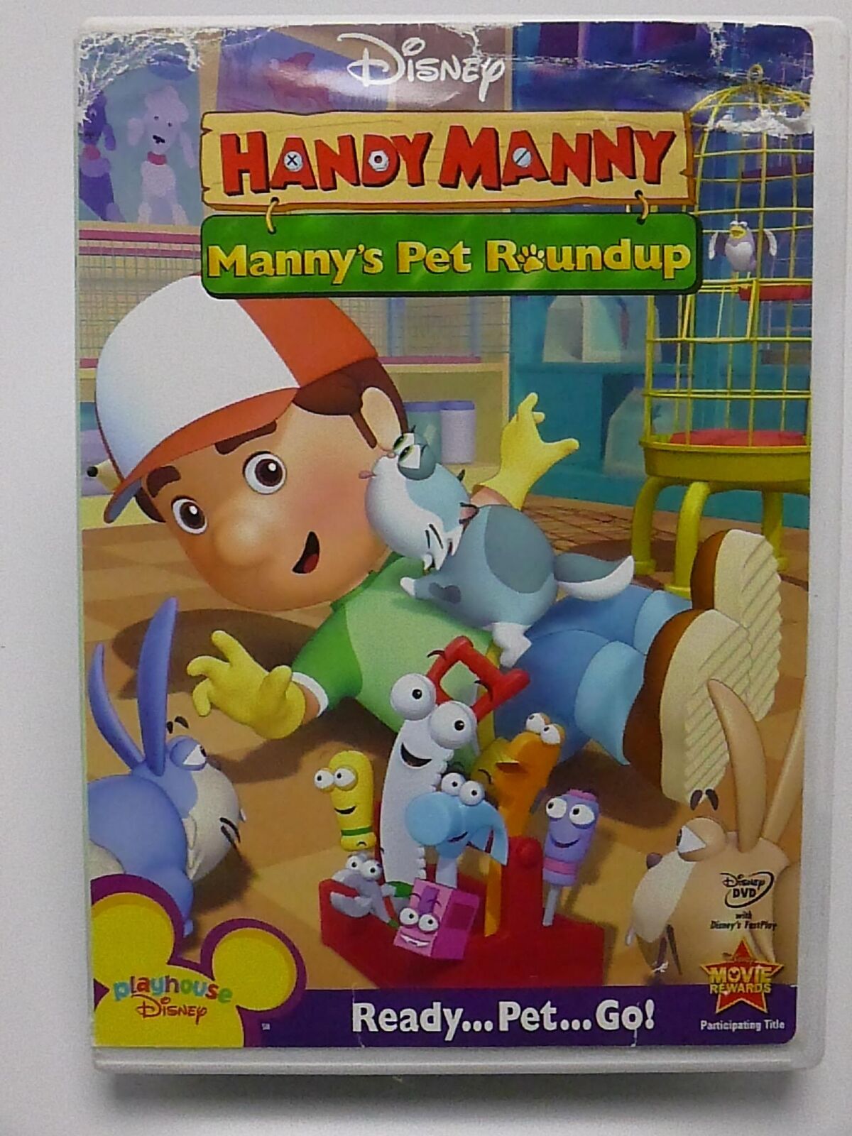 Handy Manny - Mannys Pet Roundup (DVD, Playhouse Disney, 6 ep) - K7