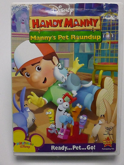 Handy Manny - Mannys Pet Roundup (DVD, Playhouse Disney, 6 ep) - K7
