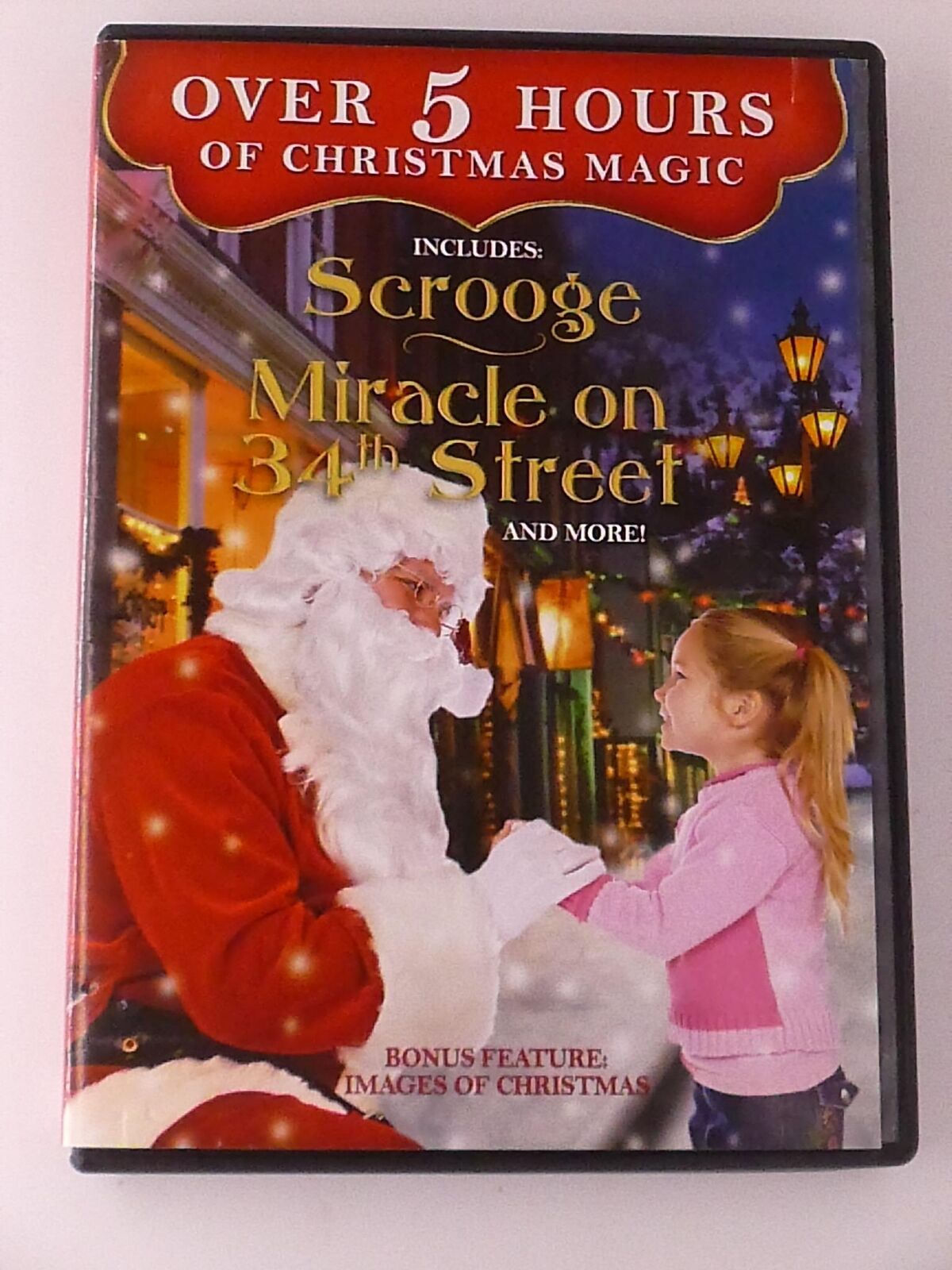 Christmas Magic - Scrooge, Miracle on 34th Street, Beyond T.. (DVD, 4-film) - K7