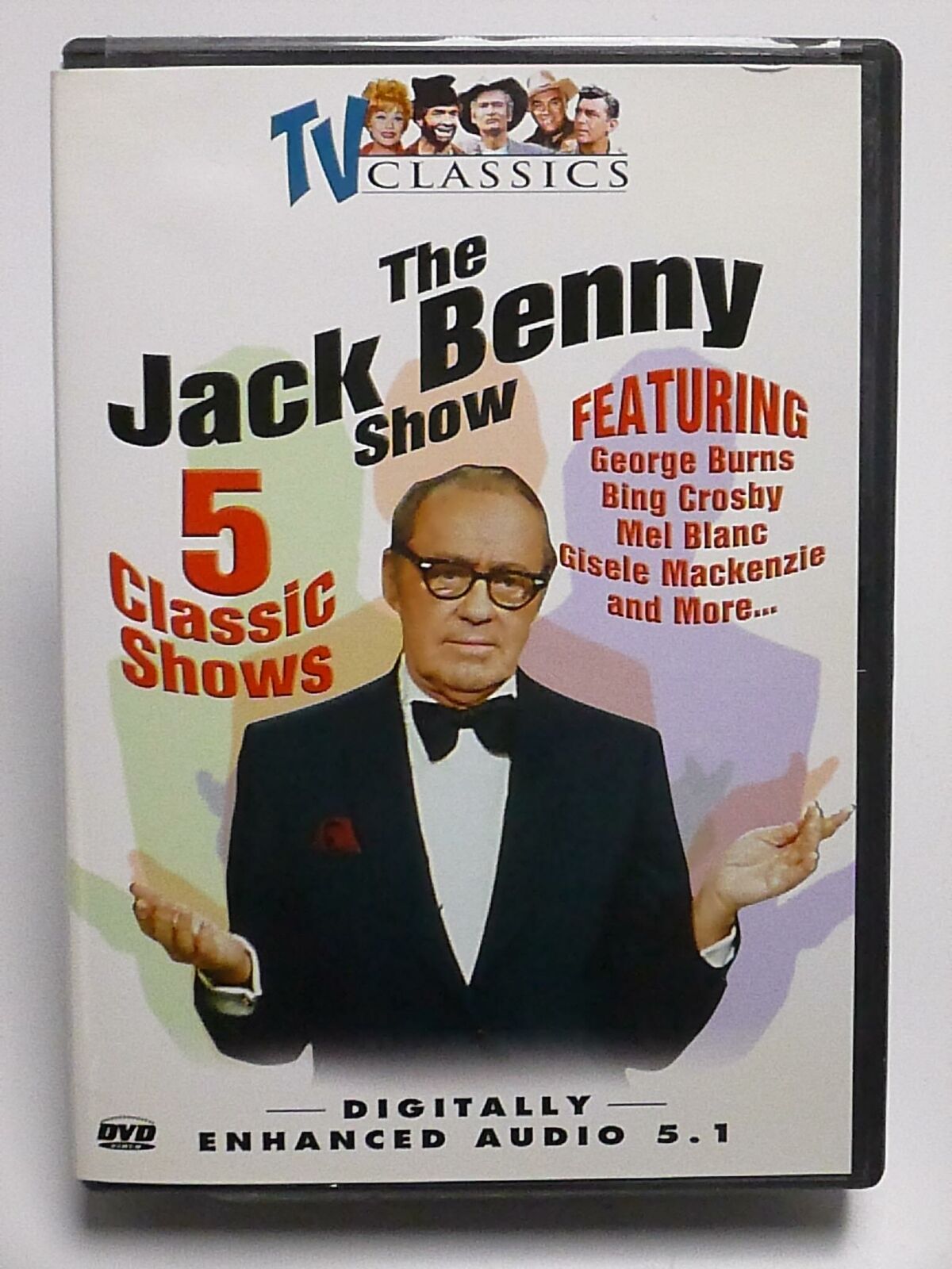 The Jack Benny Show - 5 Classic Shows - Burns, Crosby, Blanc.. (DVD) - L01