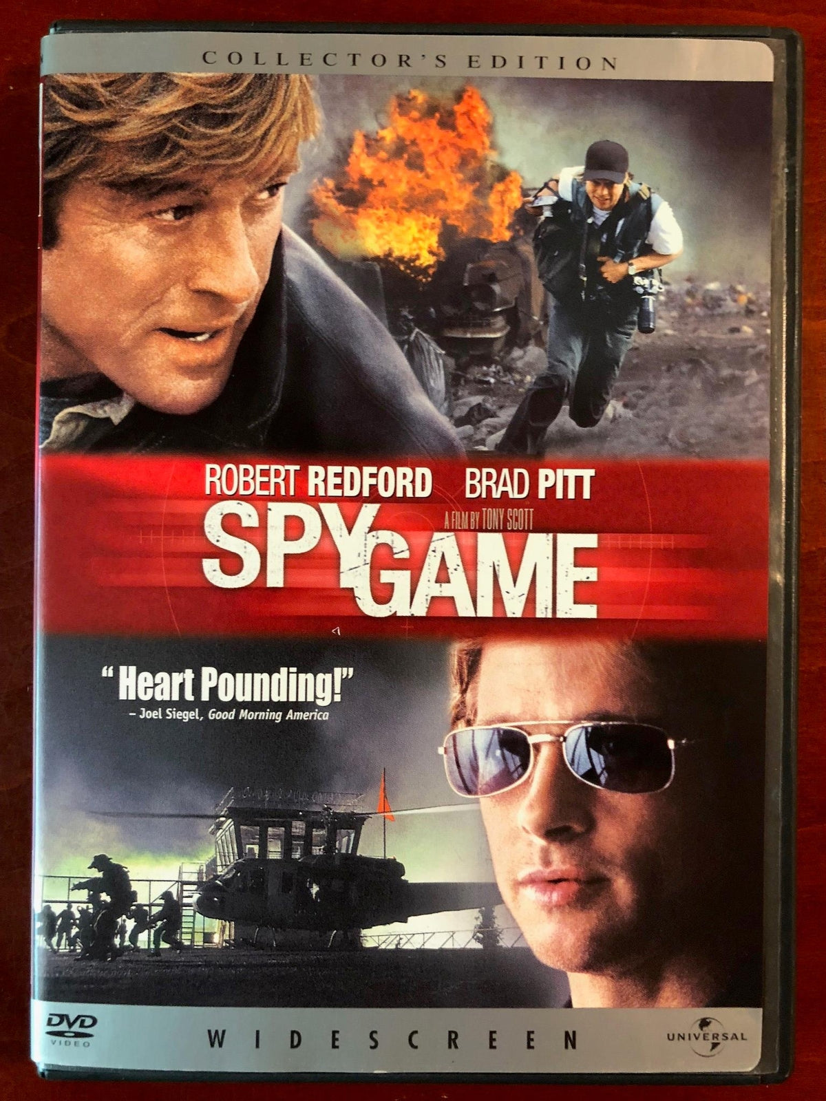 Spy Game (DVD, 2001, Widescreen Collectors Edition) - L03