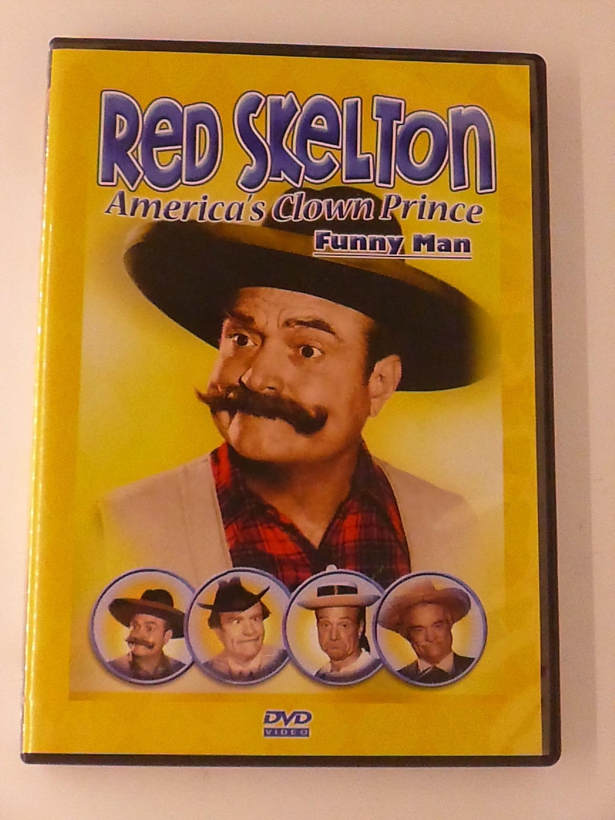 Red Skelton - Americas Clown Prince Funny Man (DVD) - K9