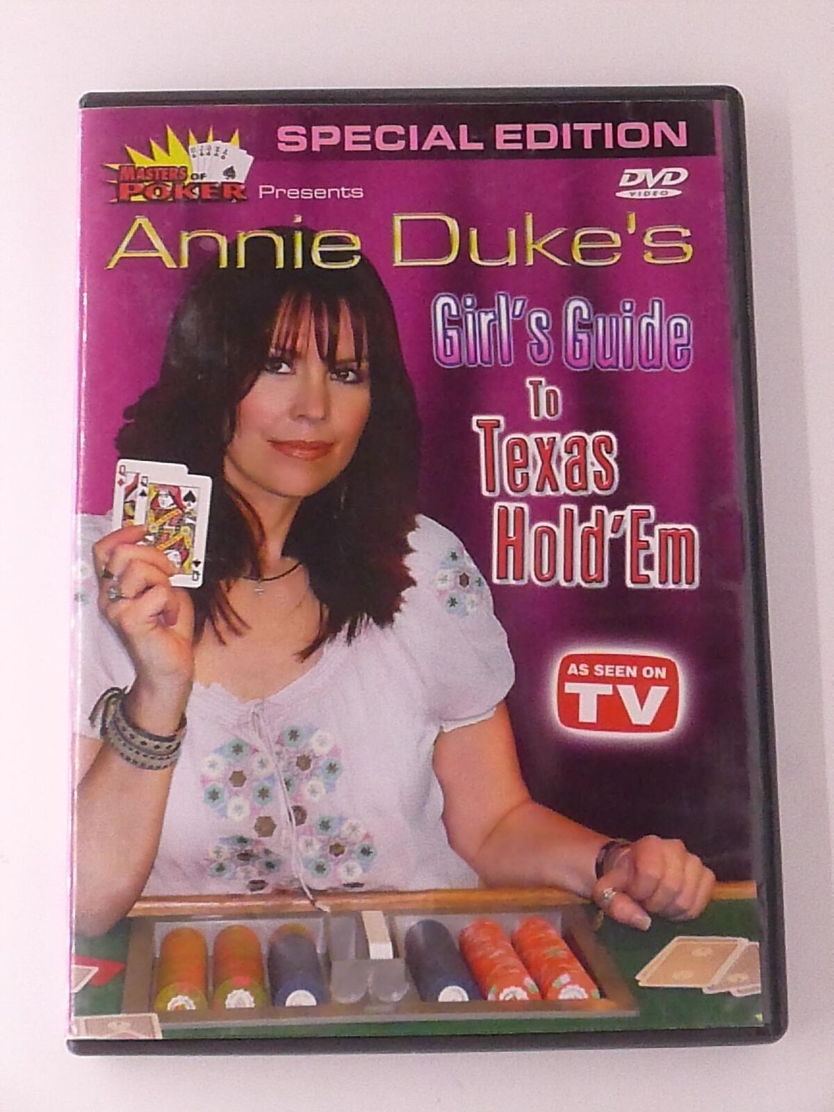 Annie Dukes Girls Guide to Texas Hold Em (DVD, special edition, poker) - K6