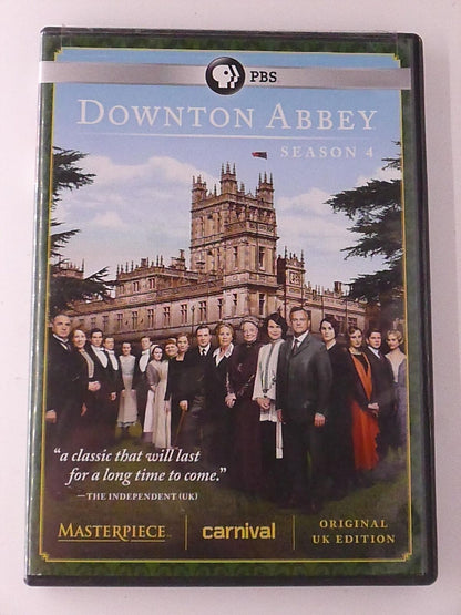 Downton Abbey - Season 4 (DVD, PBS, 2014) - K8
