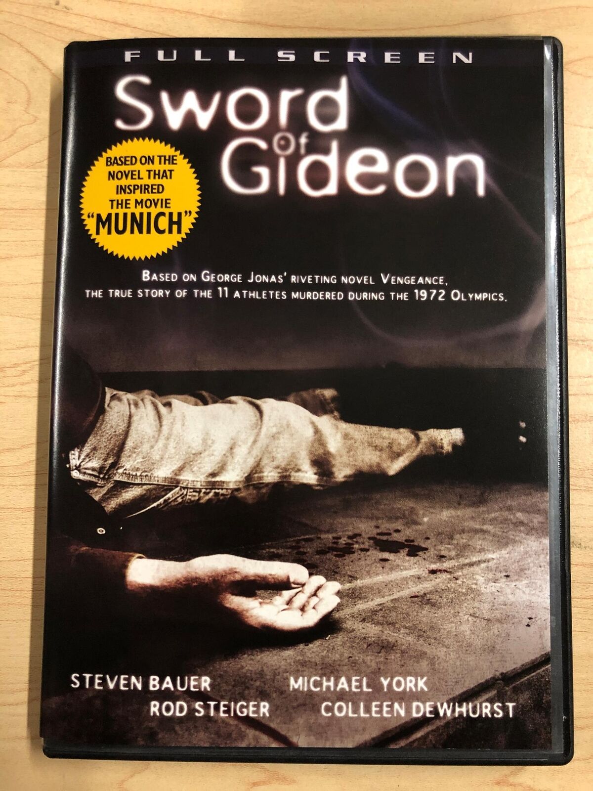 Sword of Gideon (DVD, Full Screen, 1986) - L05