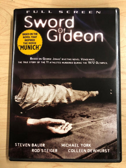 Sword of Gideon (DVD, Full Screen, 1986) - L05