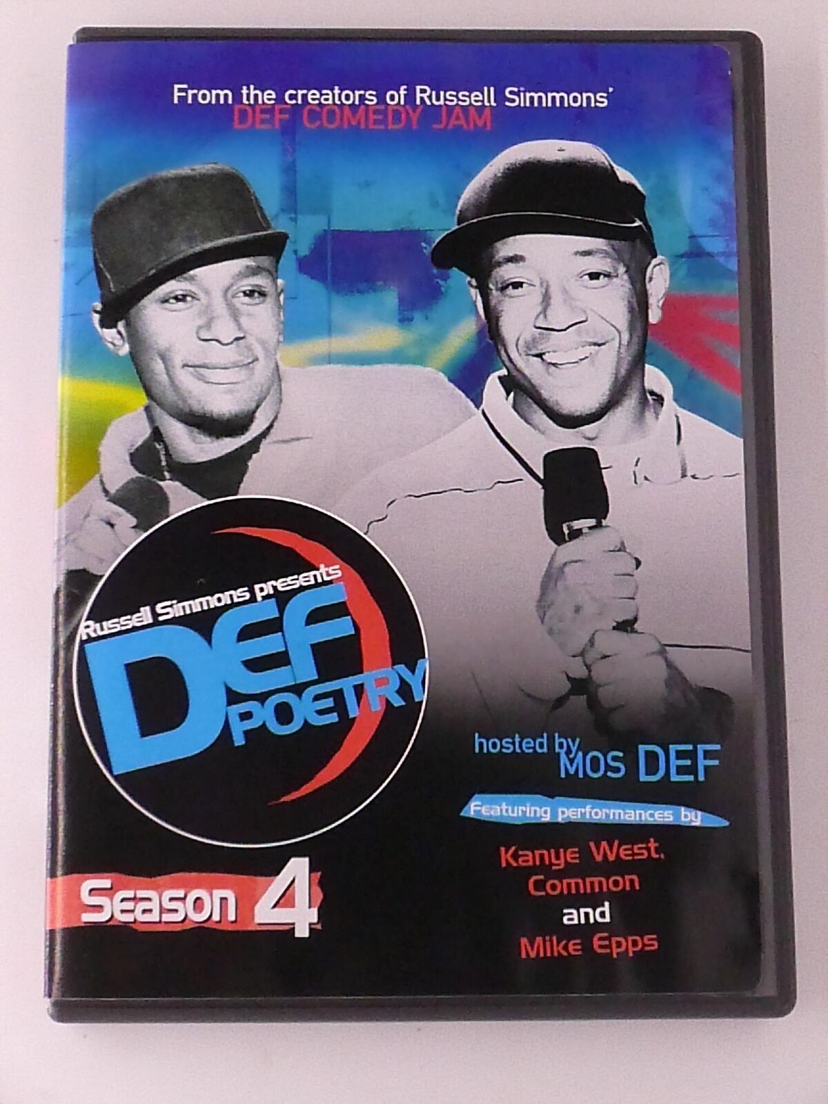 Def Poetry Season 4 (DVD, Russell Simmons (DVD, 2004) - K0428
