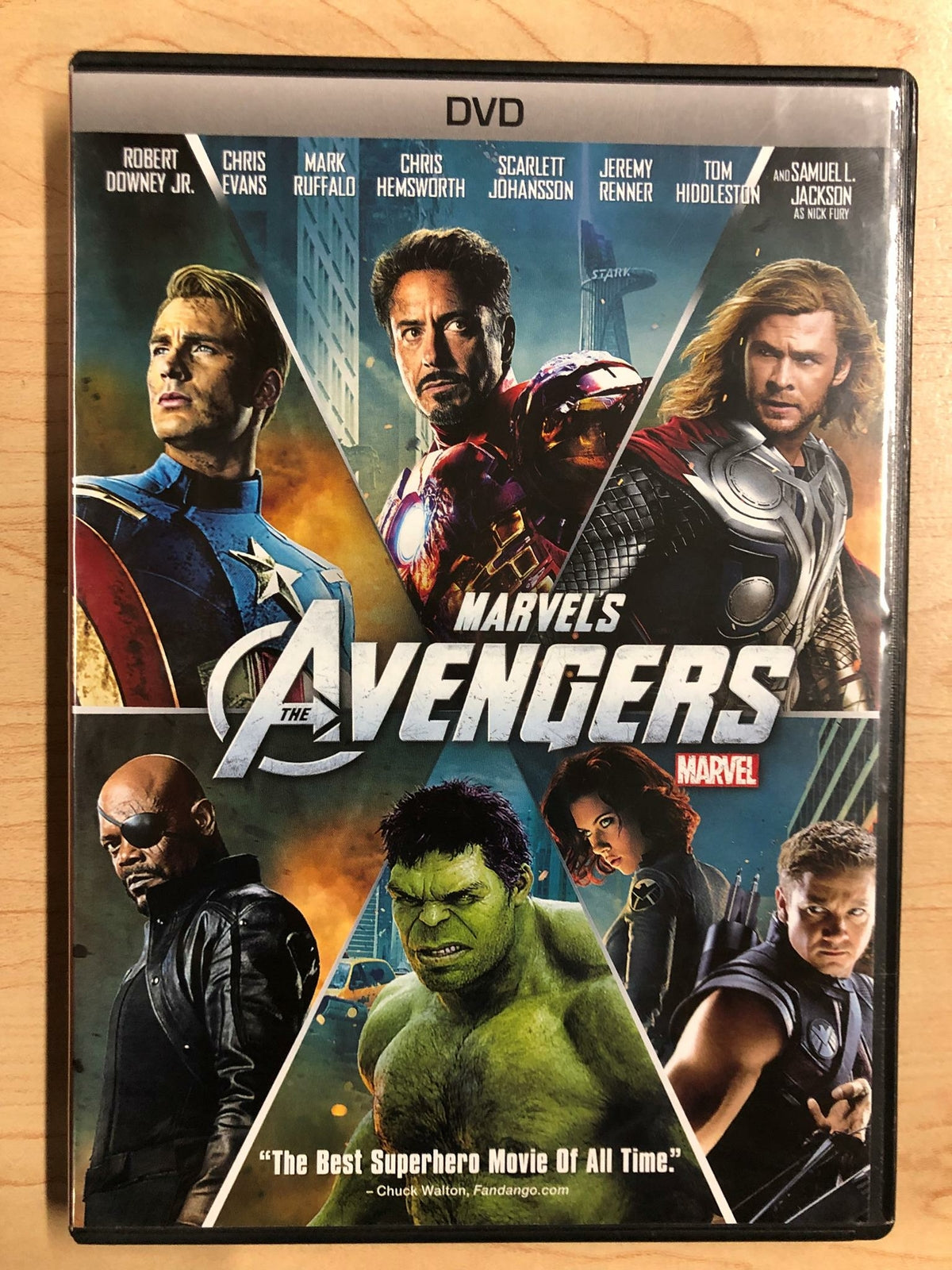 The Avengers (DVD, 2012, Marvel) - L05