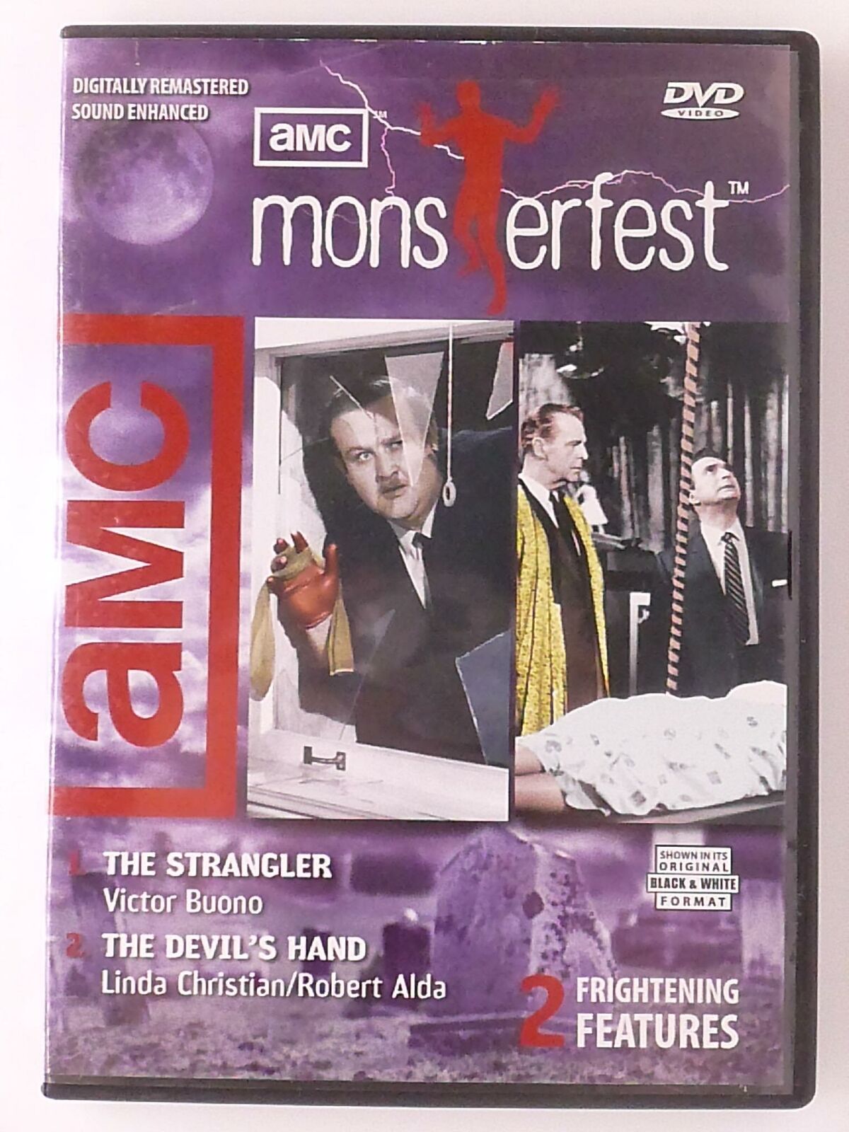 AMC Monsterfest - The Strangler, The Devils Hand (DVD, 2- film) - L03