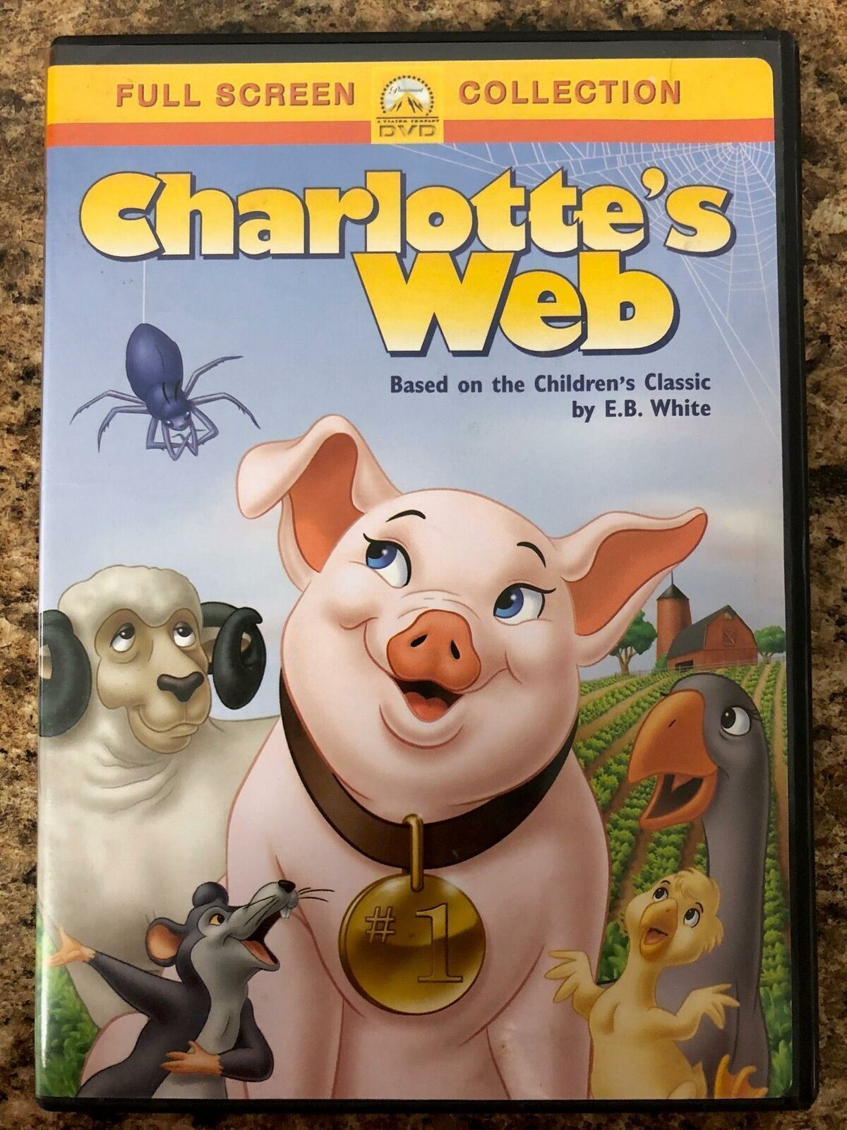 Charlottes Web (DVD, 1973, Full Screen Version) - L05