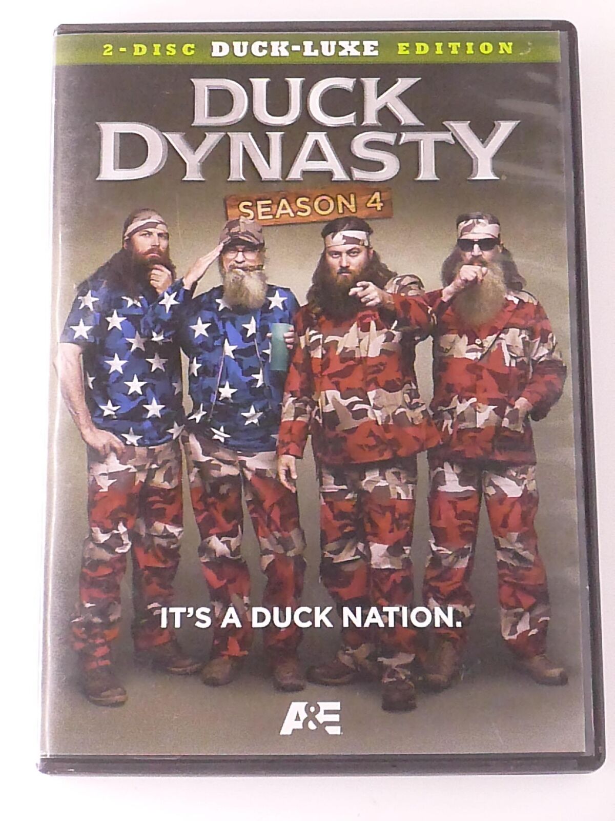 Duck Dynasty - Season 4 (DVD, 2-disc duck-luxe edition, 2013) - K6