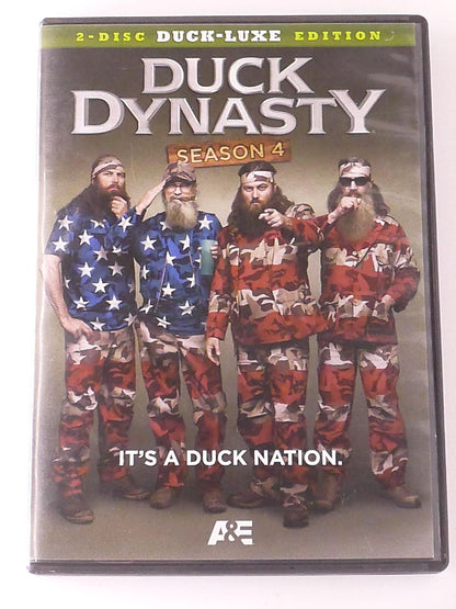 Duck Dynasty - Season 4 (DVD, 2-disc duck-luxe edition, 2013) - K6