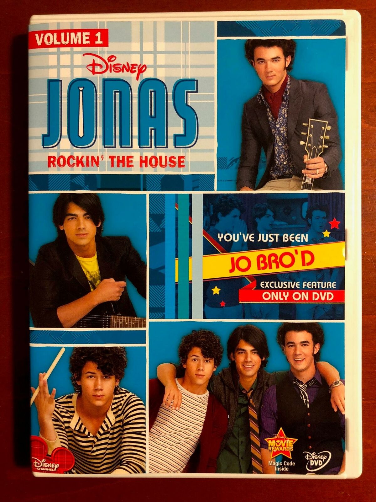 Jonas Rockin The House - Vol. 1 (DVD, Disney) - L01