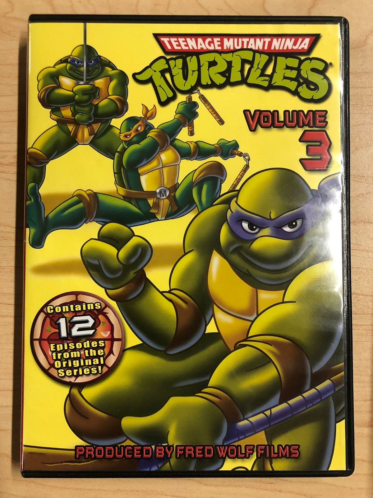 Teenage Mutant Ninja Turtles - Volume 3 (DVD, 12 episodes) - L03