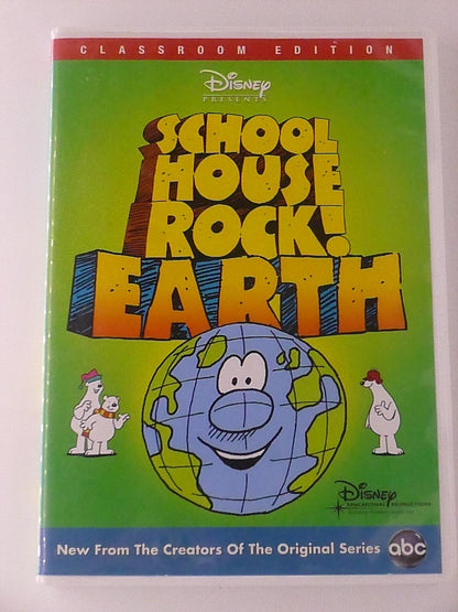 School House Rock Earth (DVD, Classroom Edition, Disney) - K6