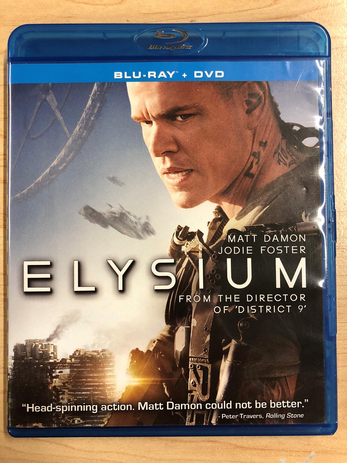Elysium (Blu-ray and DVD, 2013) - L04