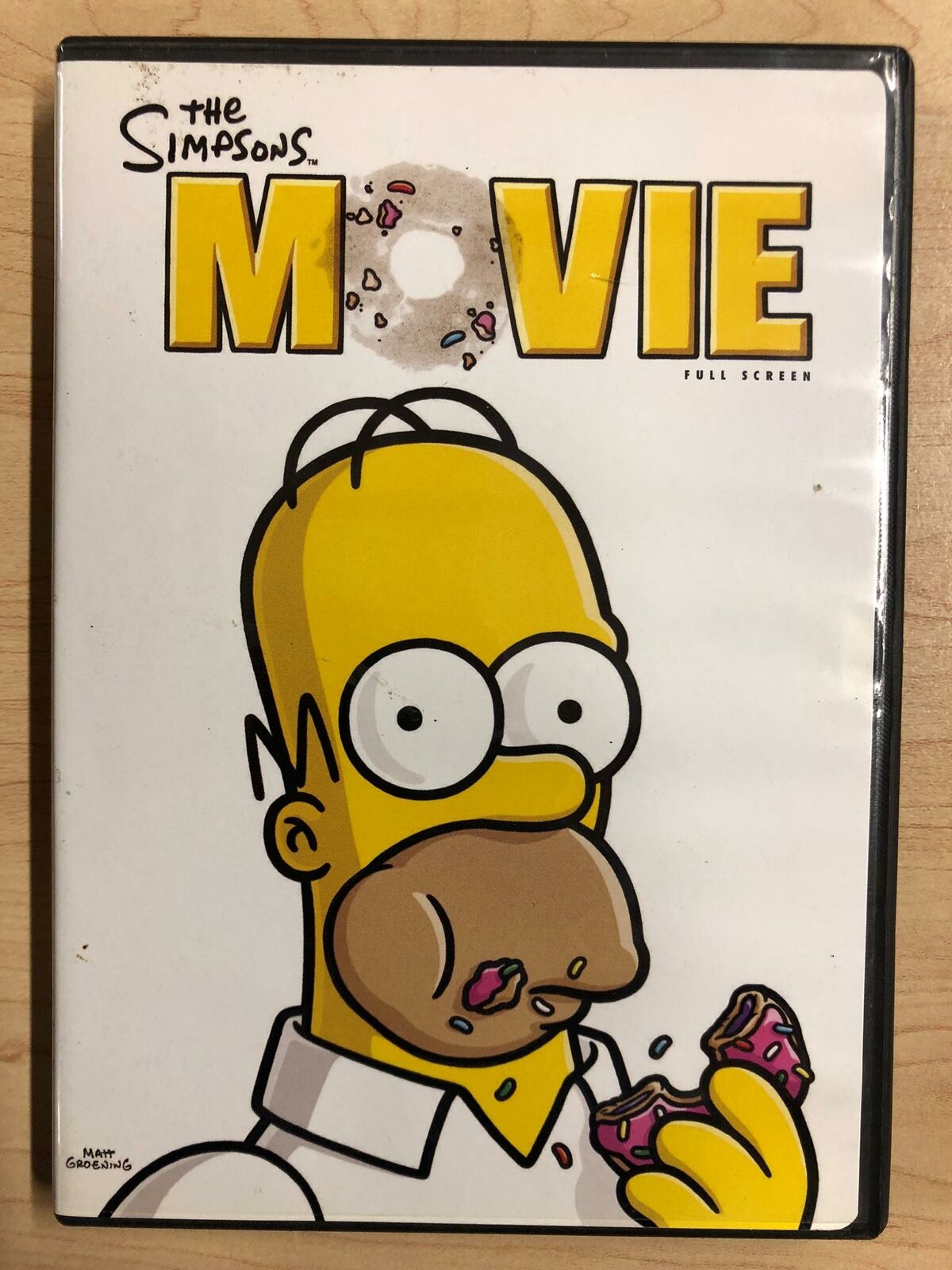The Simpsons Movie (DVD, 2007, Full Frame) - L04