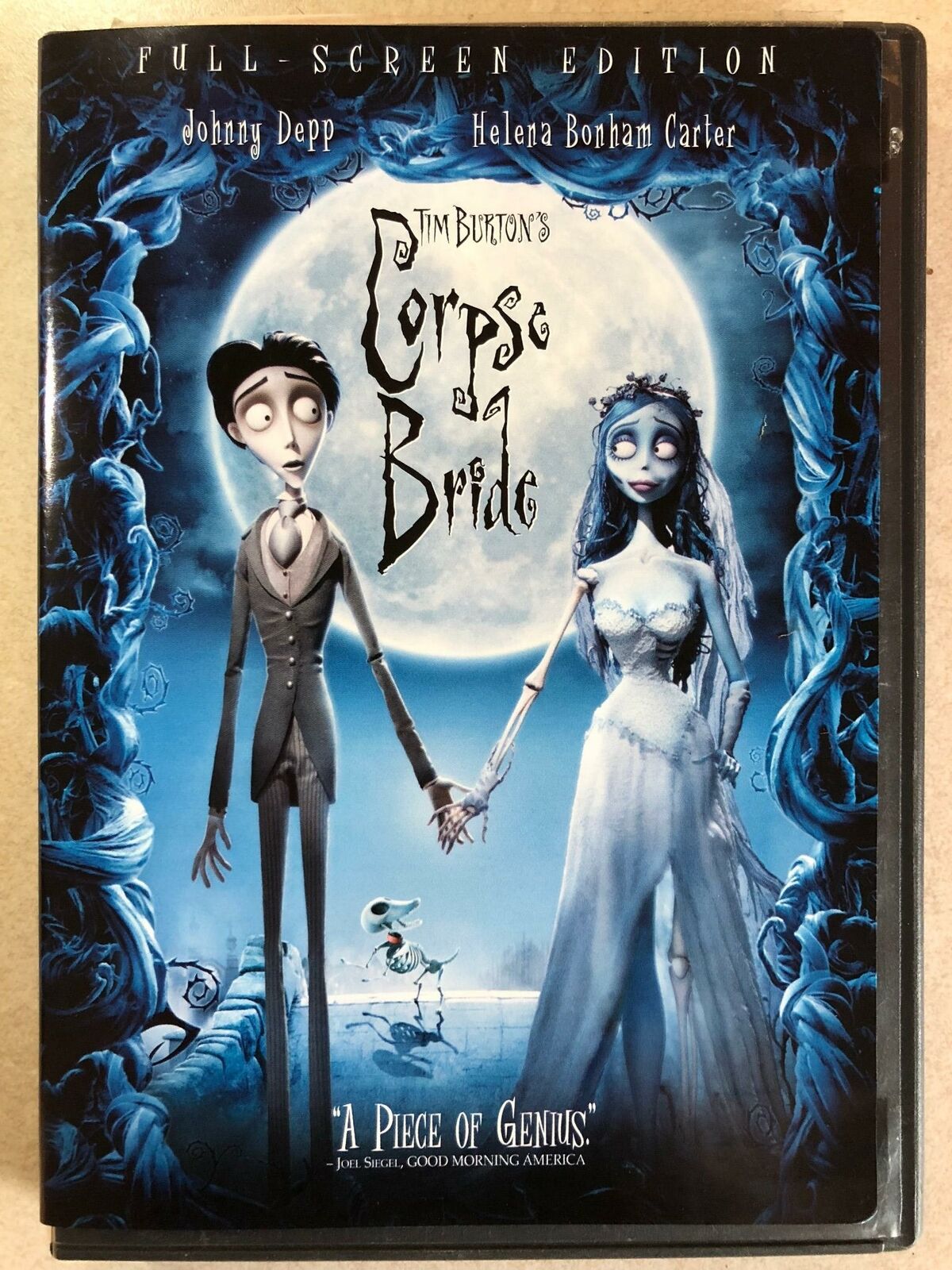 Tim Burton - Corpse Bride (DVD, 2005, Full Frame) - K8