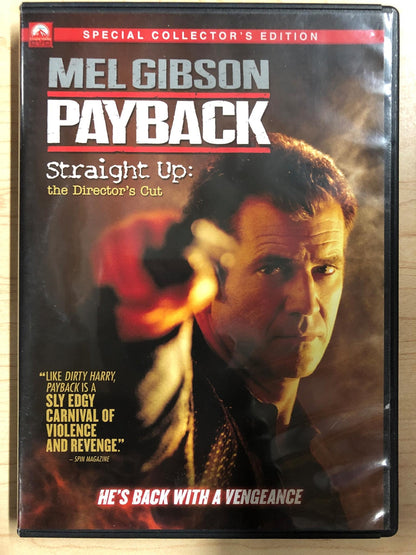 Payback (DVD, Special Collectors Edition, Directors Cut, 1999) - K8
