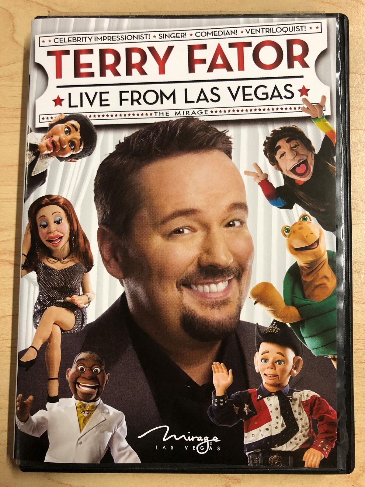Terry Fator - Live from Las Vegas (DVD, 2009) - K6