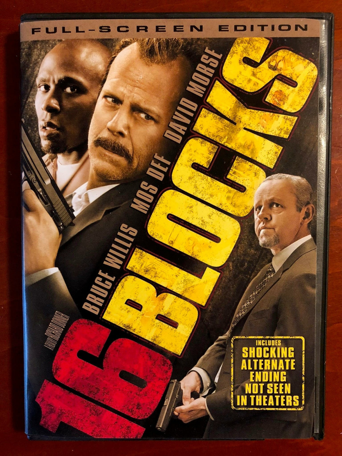 16 Blocks (DVD, 2006, Full Screen) - L02